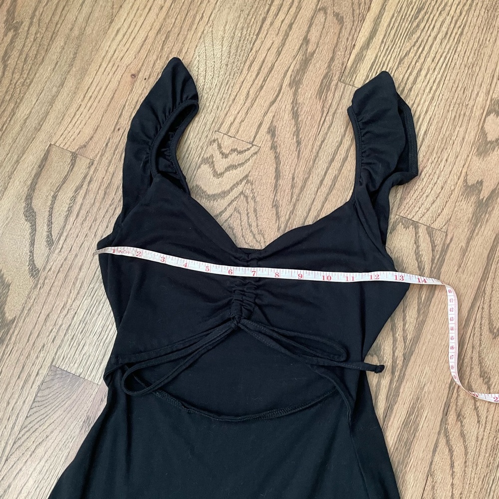 ASOS Petite Ruffle Sleeve Mini Dress - Picture 7 of 10